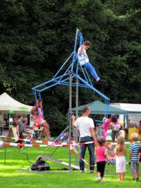 Mini-Riesenrad auf dem 7. Umweltbildungsfest