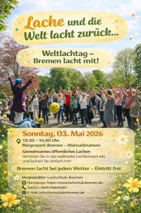 Weltlachtag im Bürgerpark