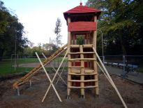Leuchtturm für den Platz der Kinderrechte im Bürgerpark